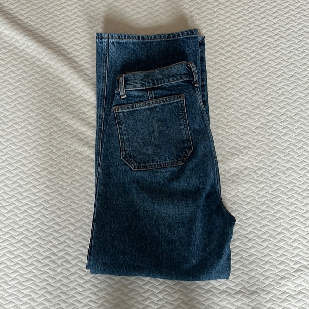 Reformation wide leg jeans